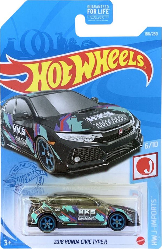 Hotwheels 2018 Honda Civic Type R STH