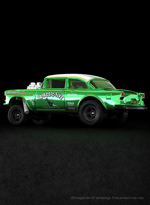 Hotwheels RLC '55 Chevy Bel Air Gasser