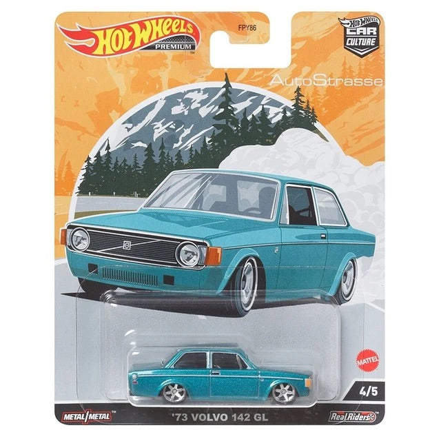 Hotwheels Car Culture Auto Strasse '73 Volvo 142 GL