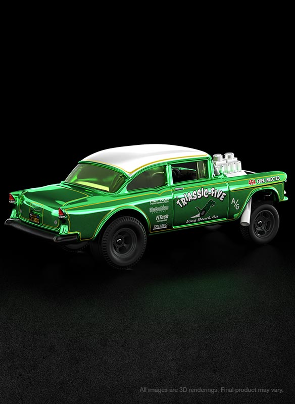 Hotwheels RLC '55 Chevy Bel Air Gasser