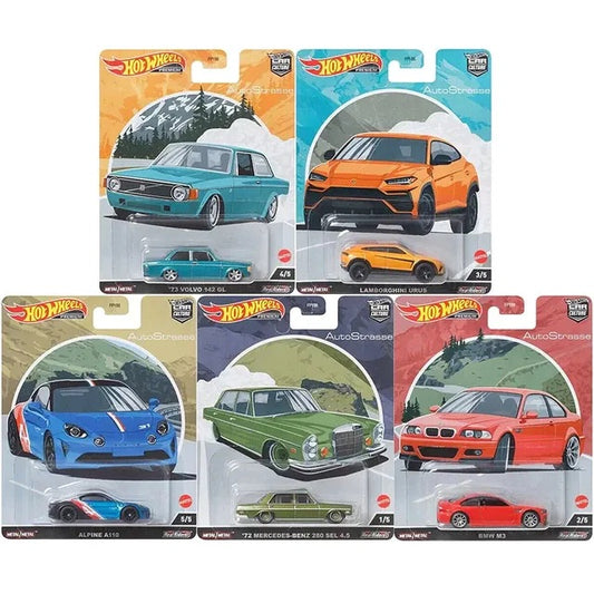 Hotwheels Car Culture Auto Strasse (set de 5 véhicules)